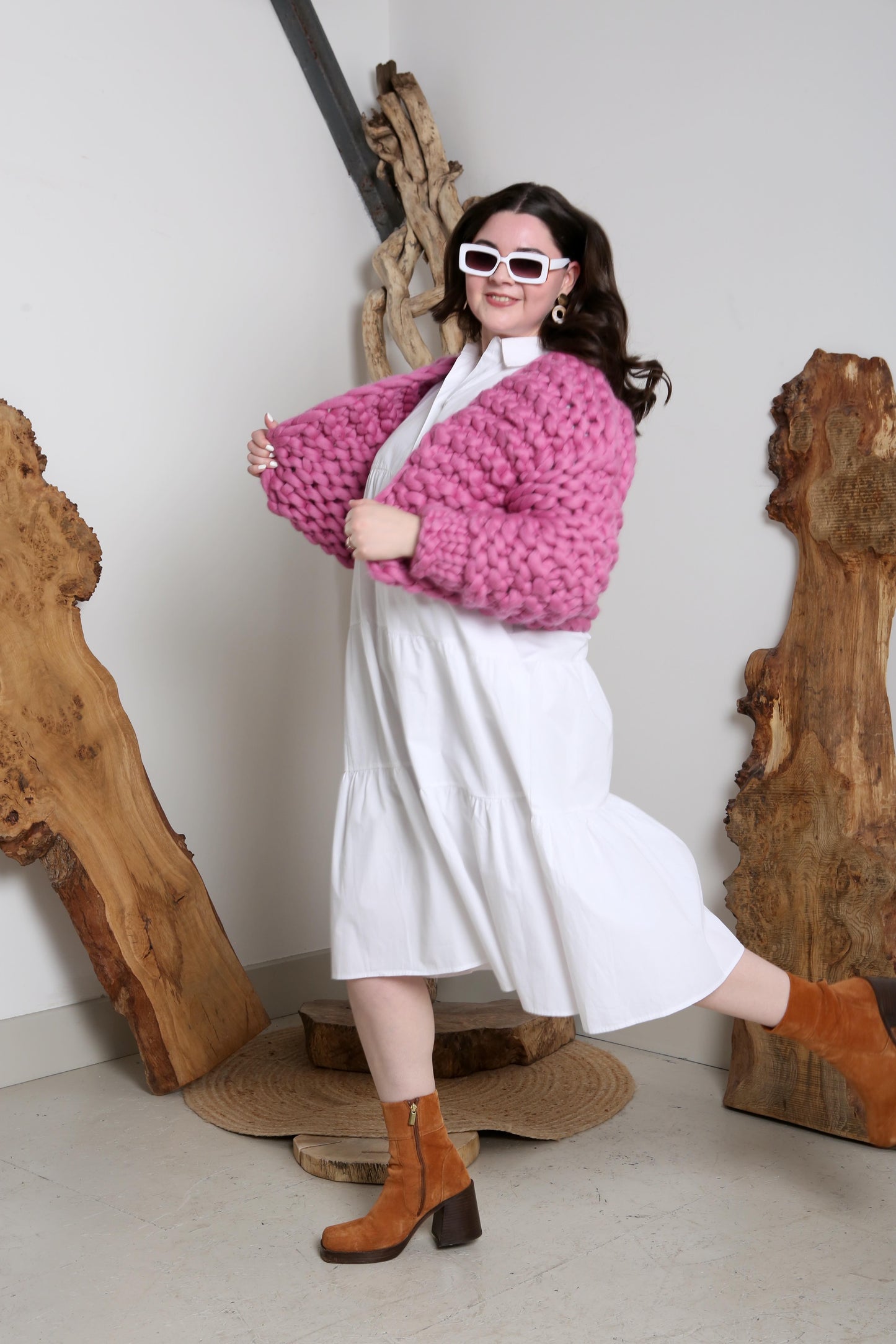 DesignerFriday Chunky Knit Cardigan