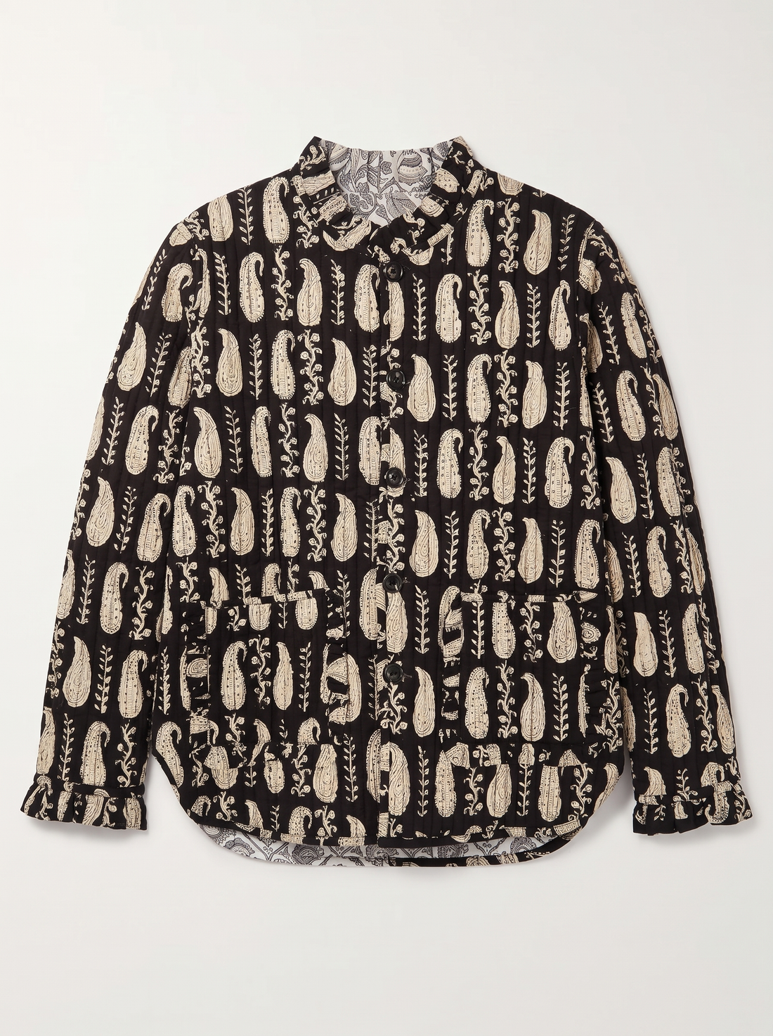 Nour Reversible Quilted Cotton Jacket