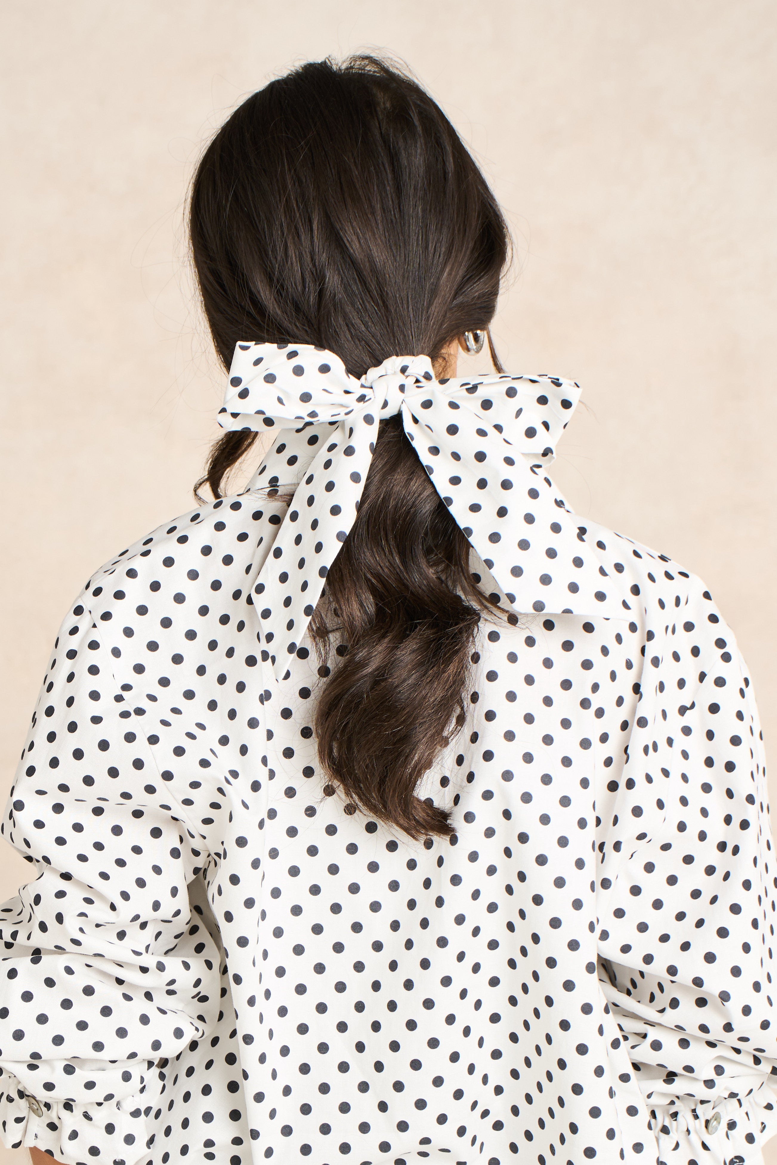 Polka Dot Block Print Matching Set
