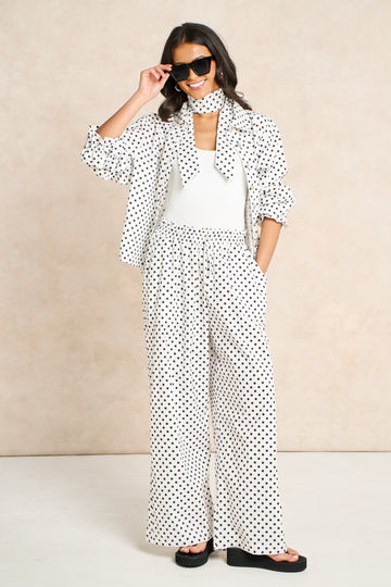 Polka Dot Matching Set
