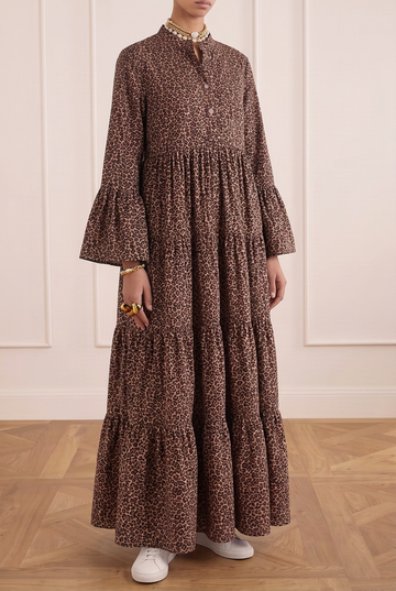 Rory Cotton Bell Sleeve Maxi Dress