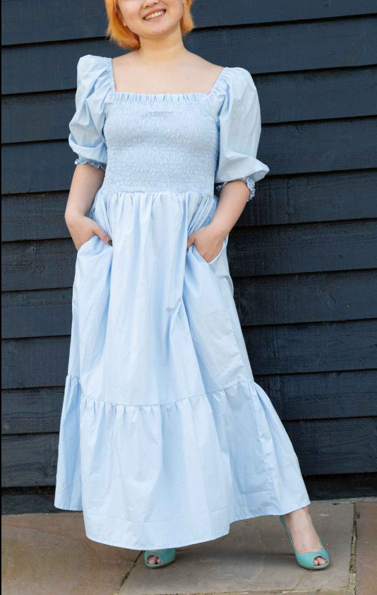 Bella Braless Wonder Maxi Dress With Sleeves
