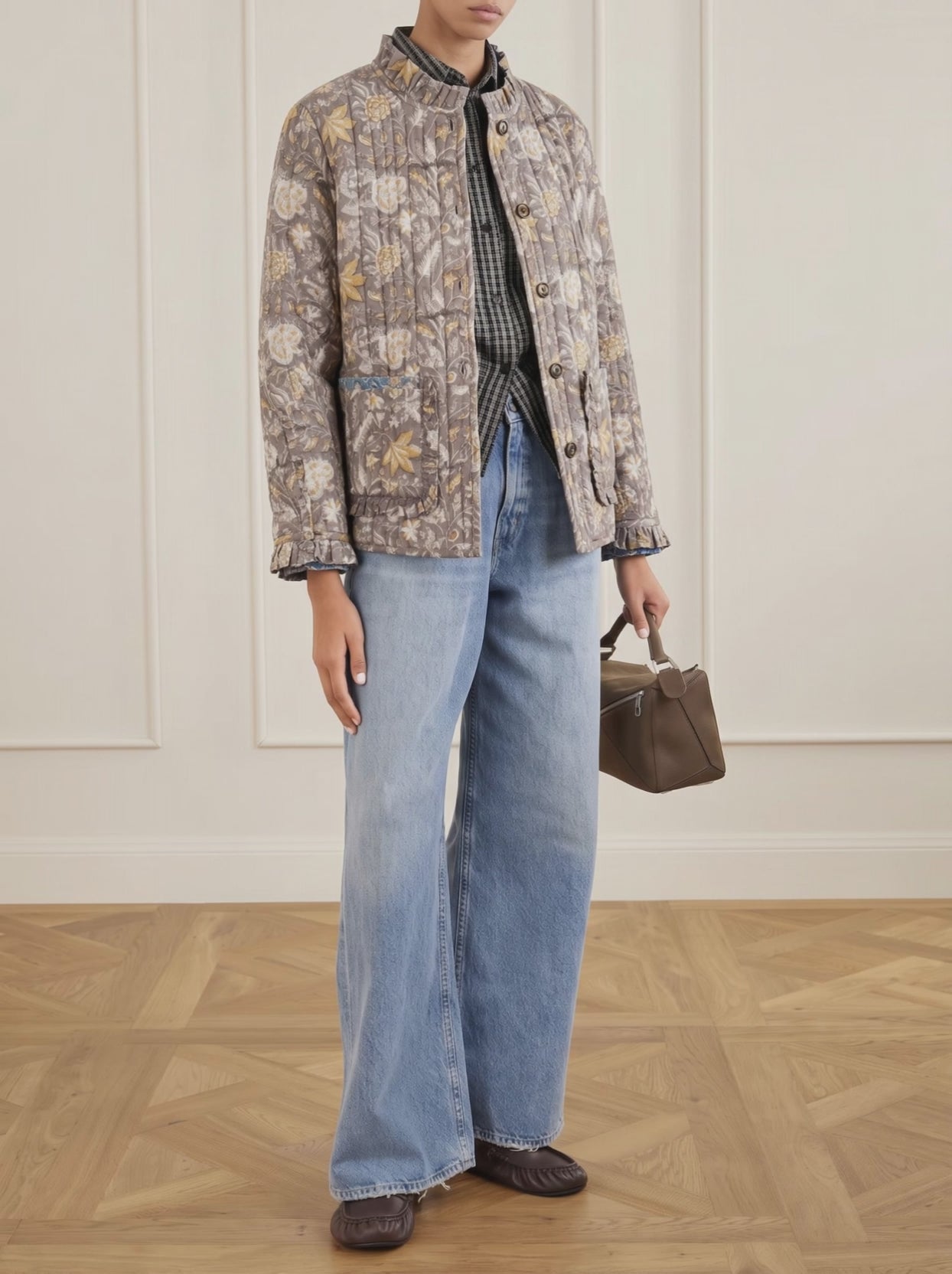 Isabel Reversible Quilted Cotton Jacket