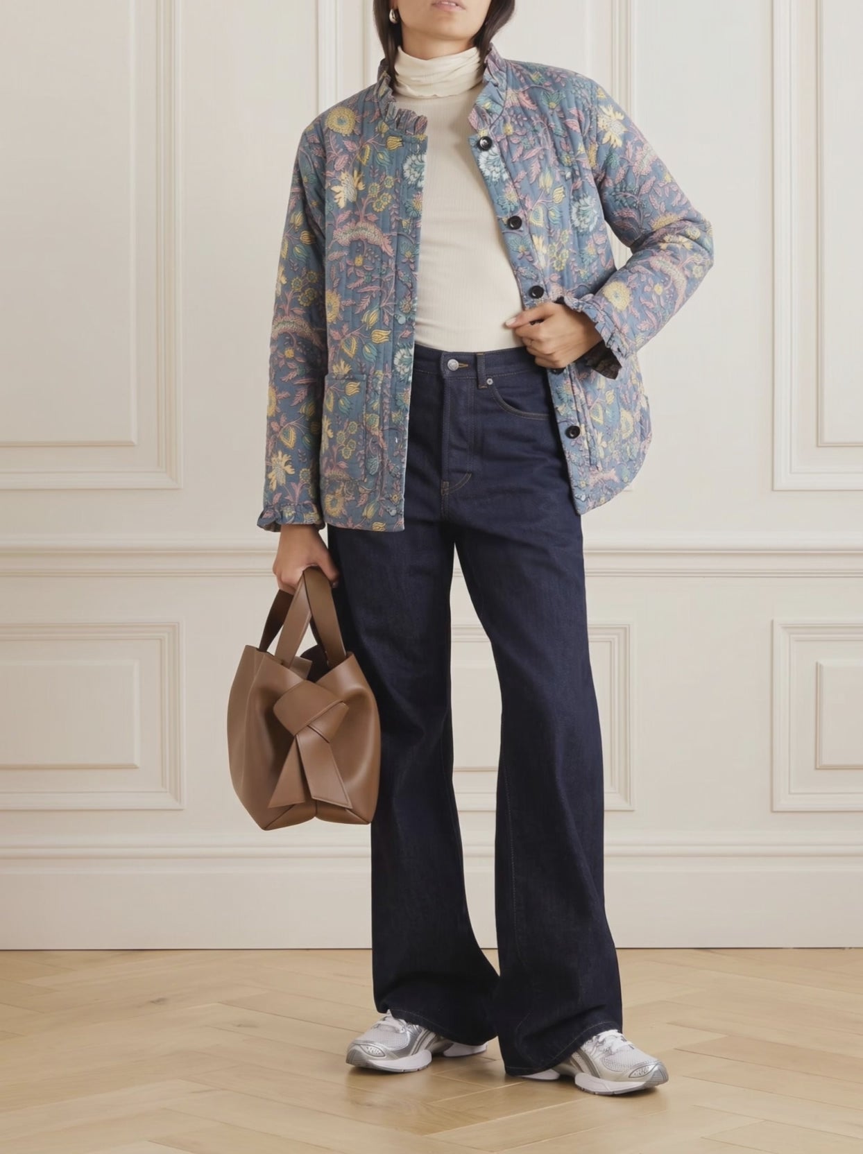 Isabel Reversible Quilted Cotton Jacket
