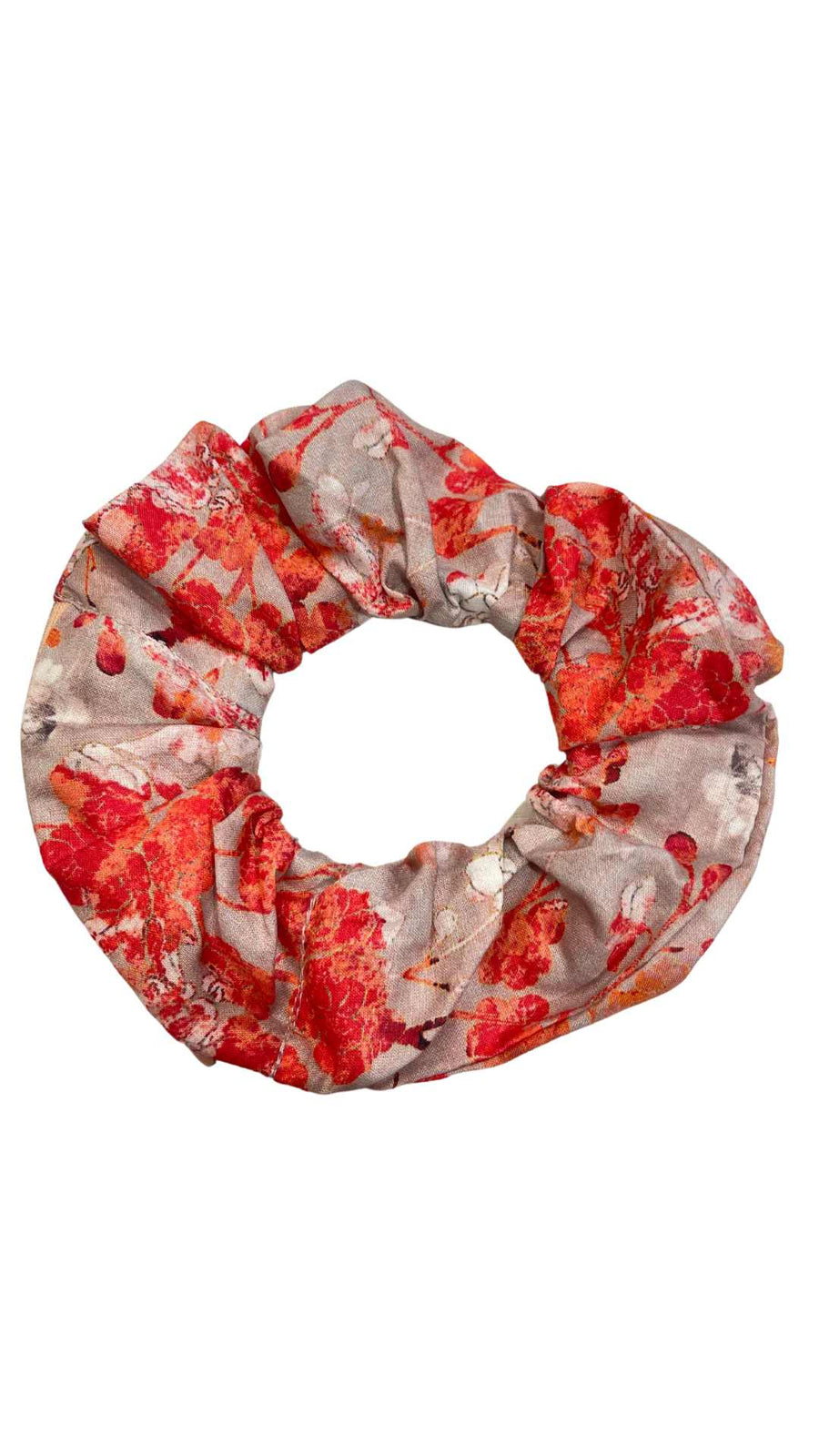 Zipper Oversized Upcycled Scrunchie