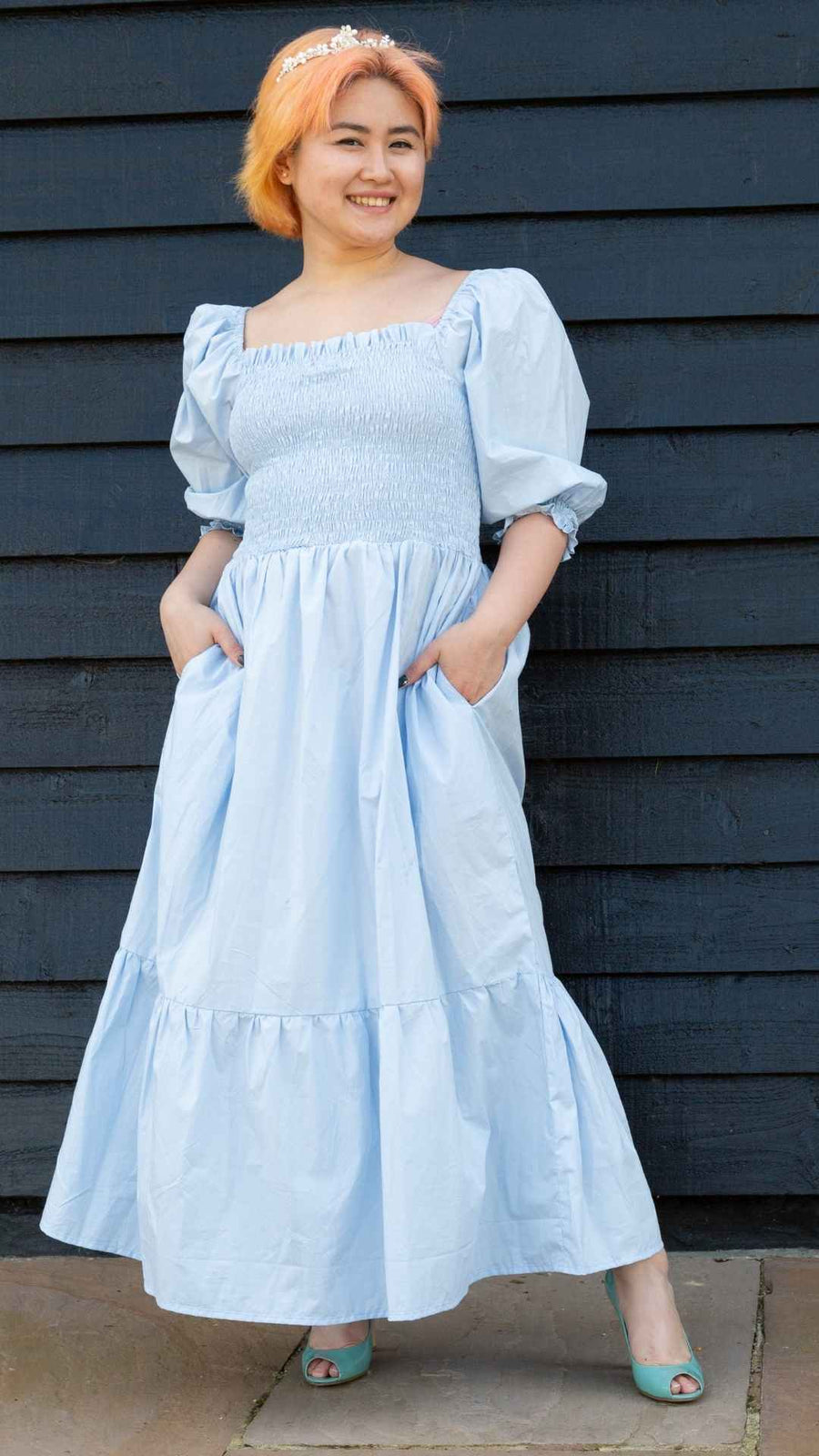 Bella Braless Wonder Maxi Dress With Sleeves