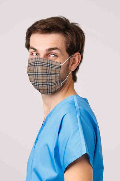 Pleated Unisex Reusable Face Covering