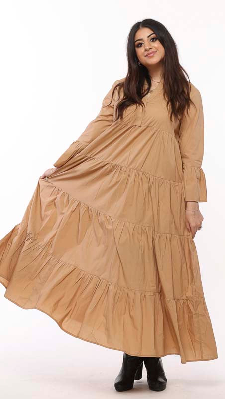 Kiera Cotton Maxi Dress