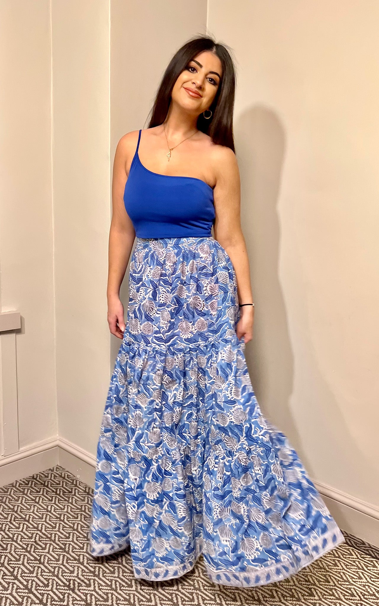 Asymmetric One Shoulder Crop Top